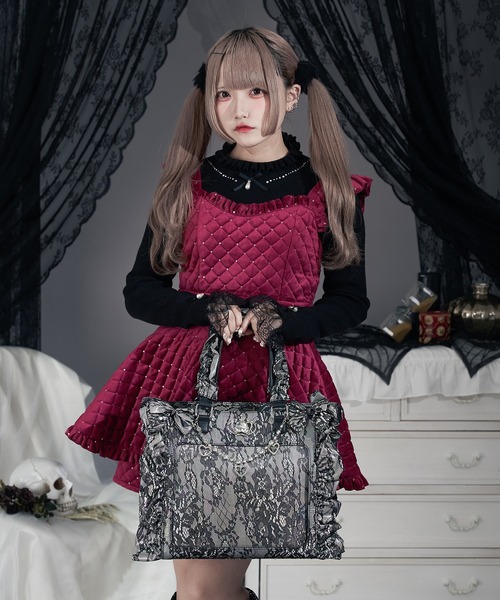 Pal elfy ショルダーバッグ バッグ オーロラレースBIG姫痛バ/地雷系