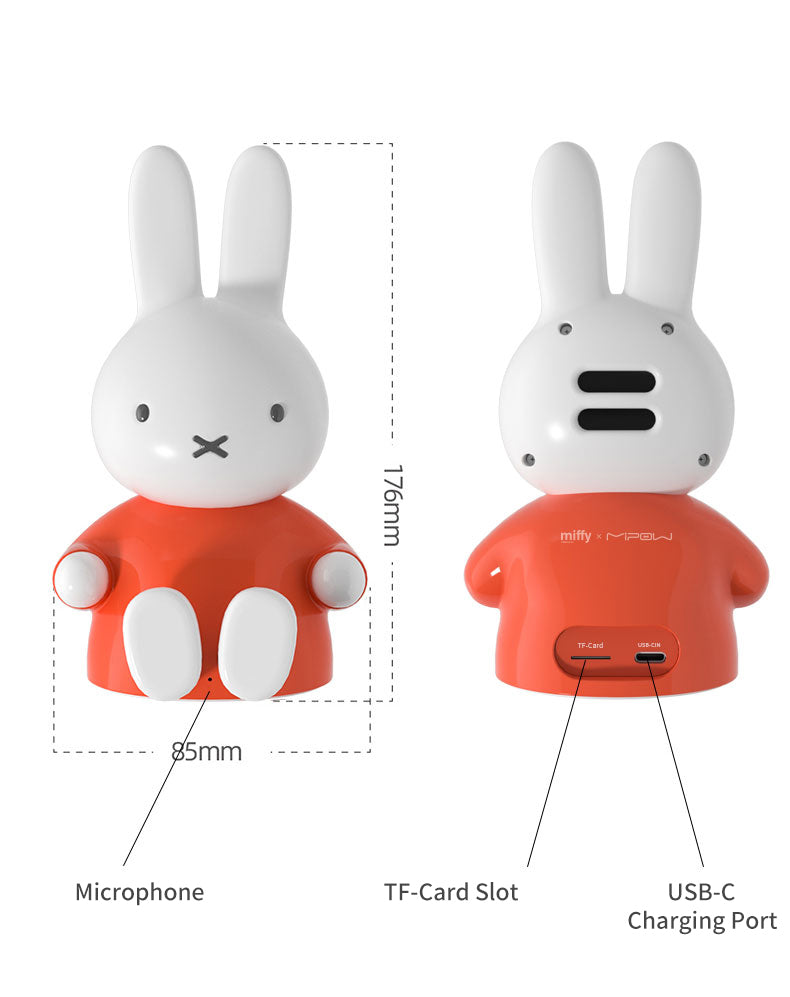 Miffy Bluetooth Rechargable Speaker – zillymonkey