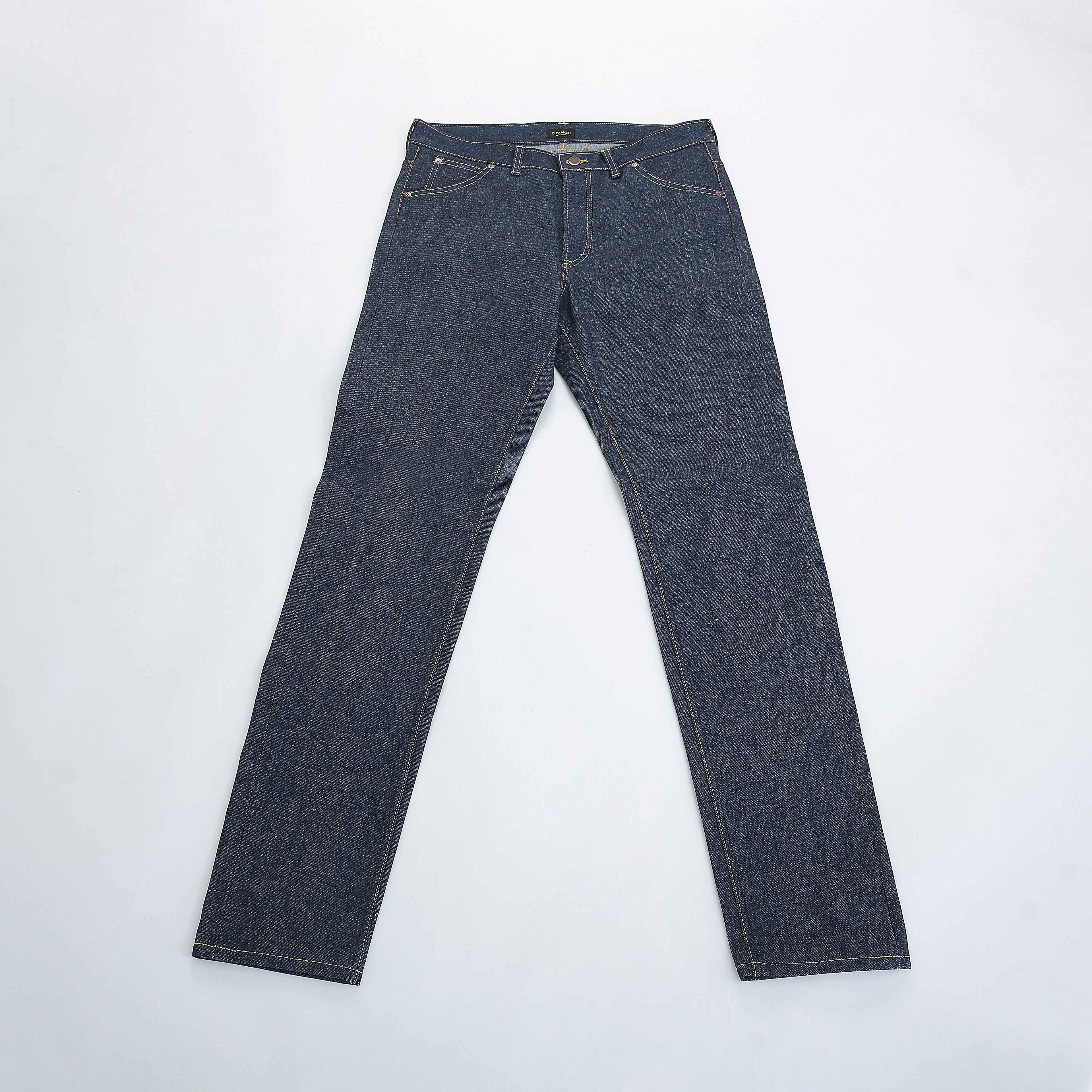 Lot Z810 左綾織りセルビッチジーンズ テーパードシルエット 未洗い