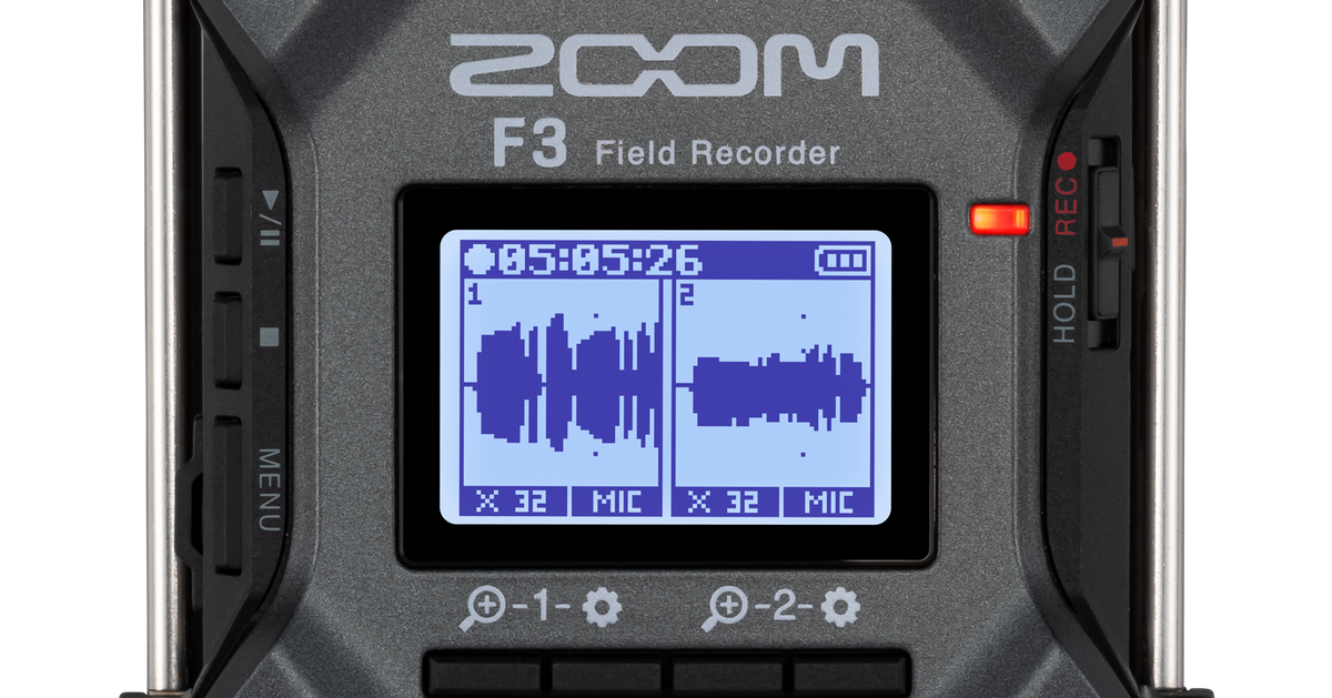 F3 Field Recorder | Buy Now | ZOOM