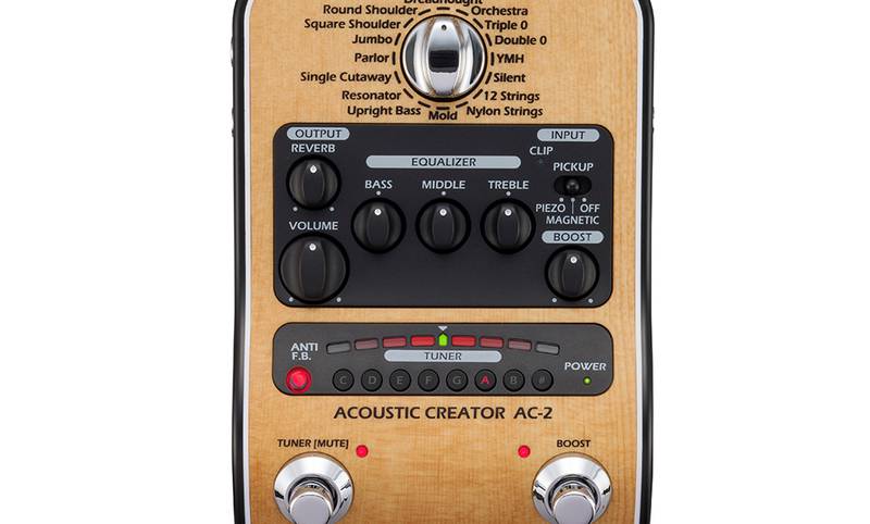 AC-2 Acoustic Pedal | Buy Now | ZOOM