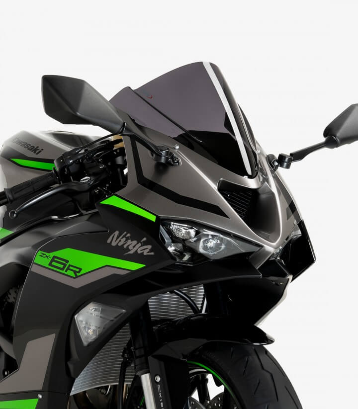 Kawasaki ZX-6R Ninja (24-25) Puig Z-Racing Dark smoked Windshield