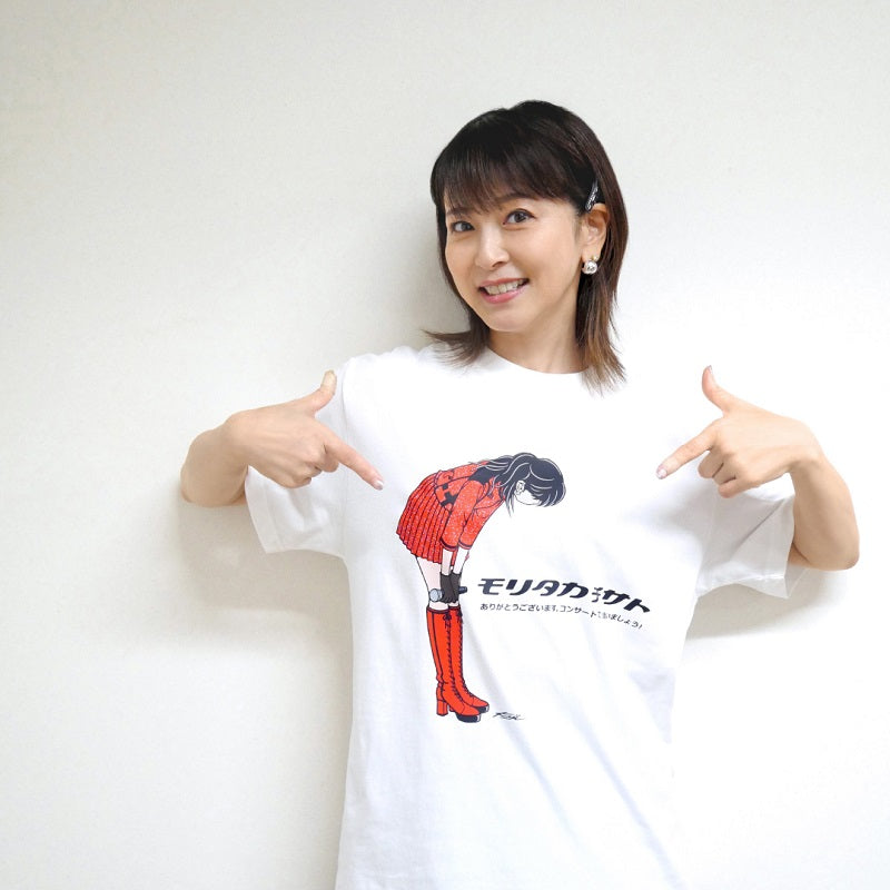 レッツ・ゴォーゴォー！ツアー」アンコール衣装 Tシャツ ホワイト