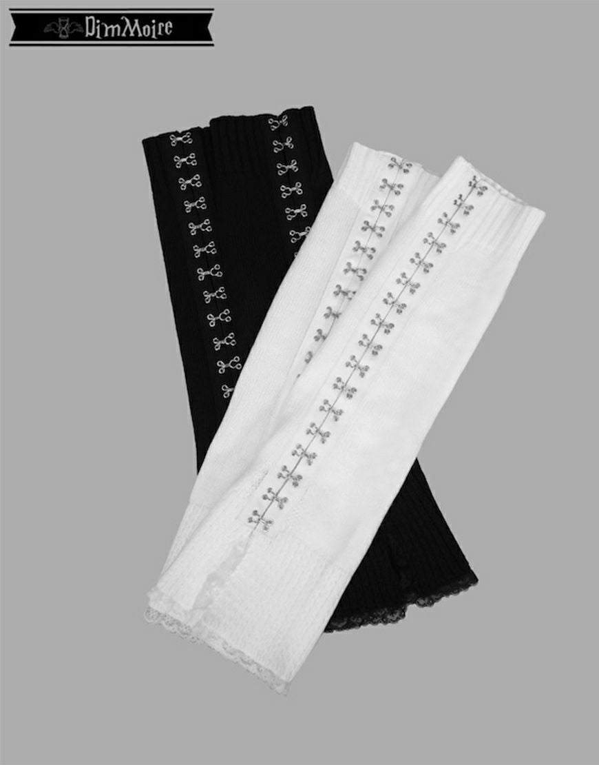 DimMoire【ディムモアール】スプリングホックレッグカバー/Black