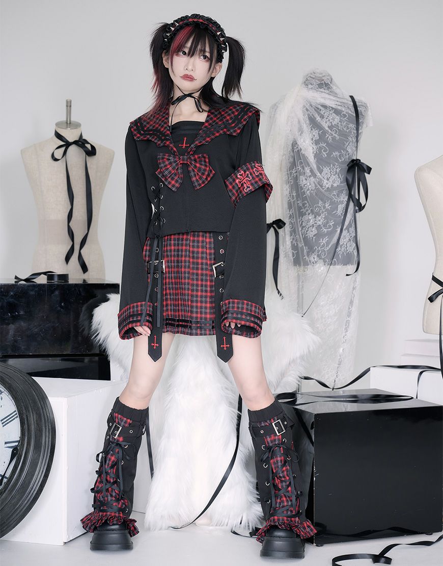 Grrr the Lipper【ガルルザリッパー】魔界学園セーラーセットアップ(改