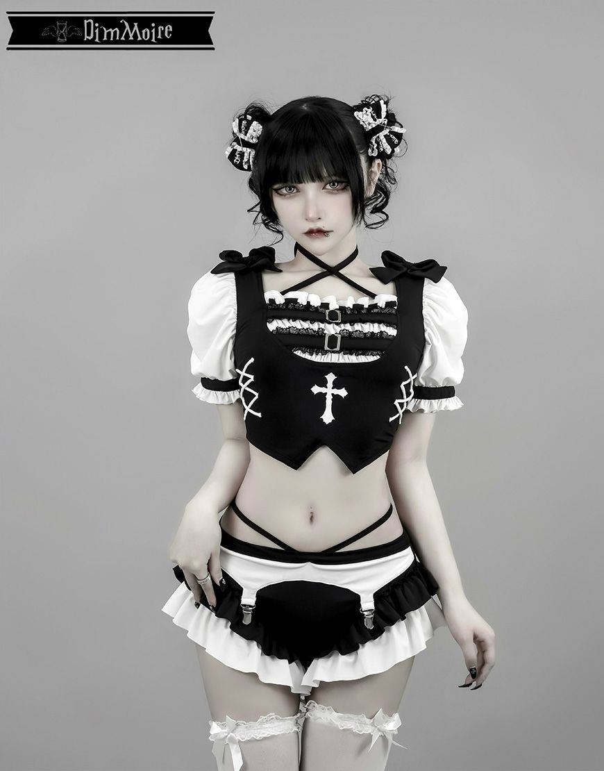 DimMoire【ディムモアール】融ける夢の約束スイムウェア/Black