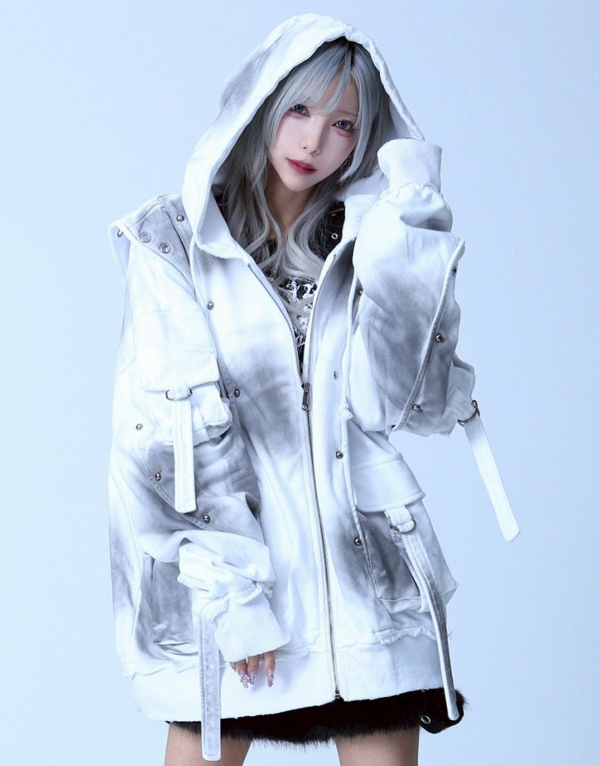 REFLEM【レフレム】ヘビーレイヤードジップパーカー/全2色