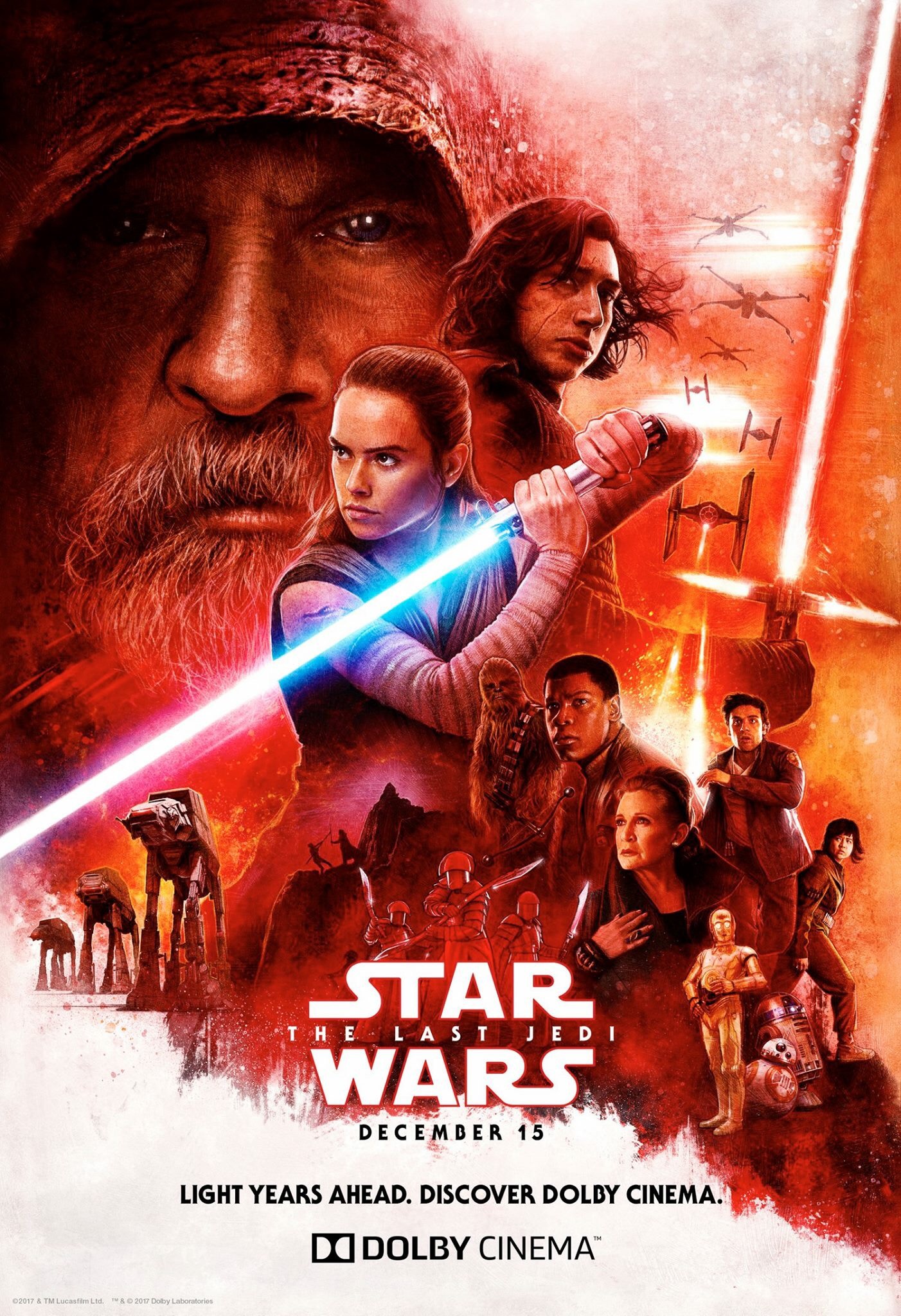 スター・ウォーズ／最後のジェダイ』最新ポスター公開！ – アクション