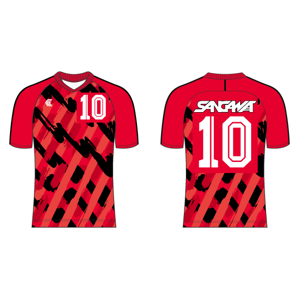 藤井学園寒川高校サッカー部様 | サッカーユニフォーム作成のACUORE