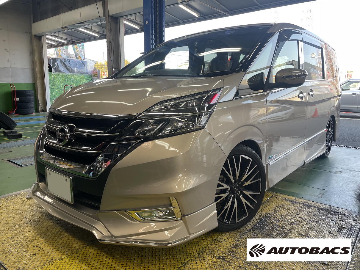 日産 C27セレナ BLITZ ZZ-R 車高調インストール！！ – オートバックス