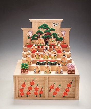 奈良一刀彫雛人形展」日本橋三越本店