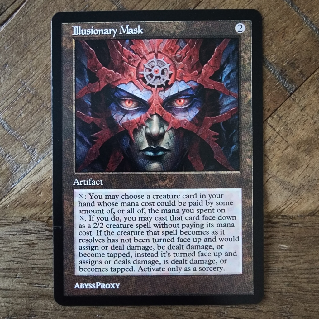Illusionary Mask #A - MTG - Abyss Proxy Shop: Enhance Your