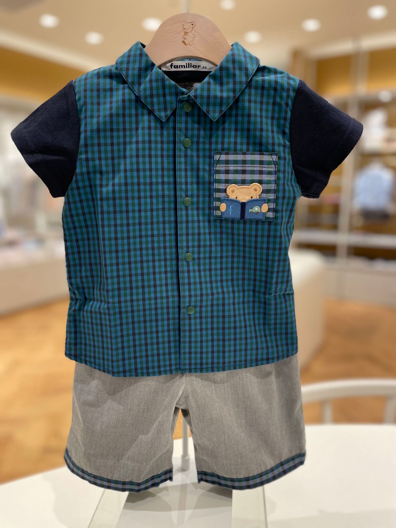 Familiar Check Style ｜ファミリアファミリア芦屋モンテメール店の