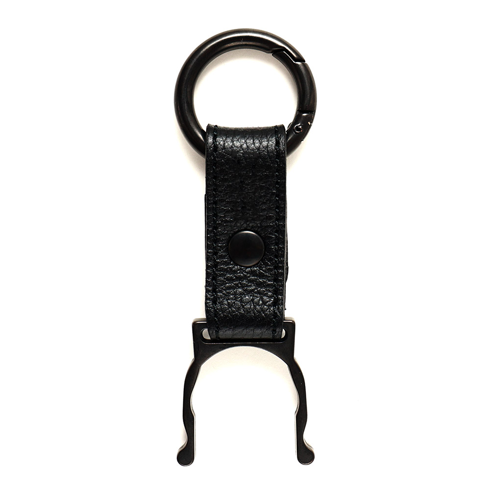 ボトルホルダーII』(全3色)SGシュリンク/撥水レザーを使用したカラビナ