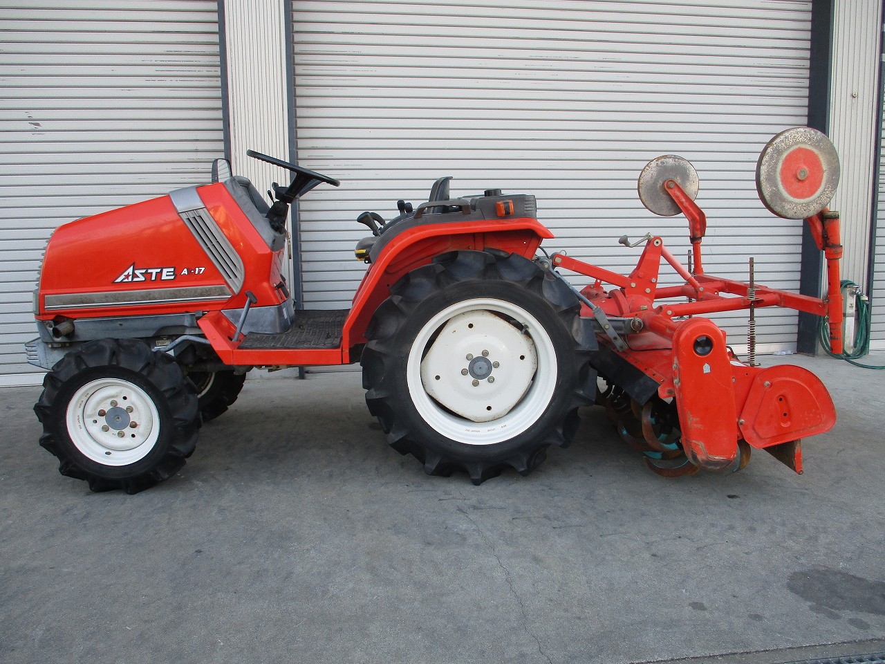 中古のクボタトラクターA17の福島県いわき市での買取価格は100,000円