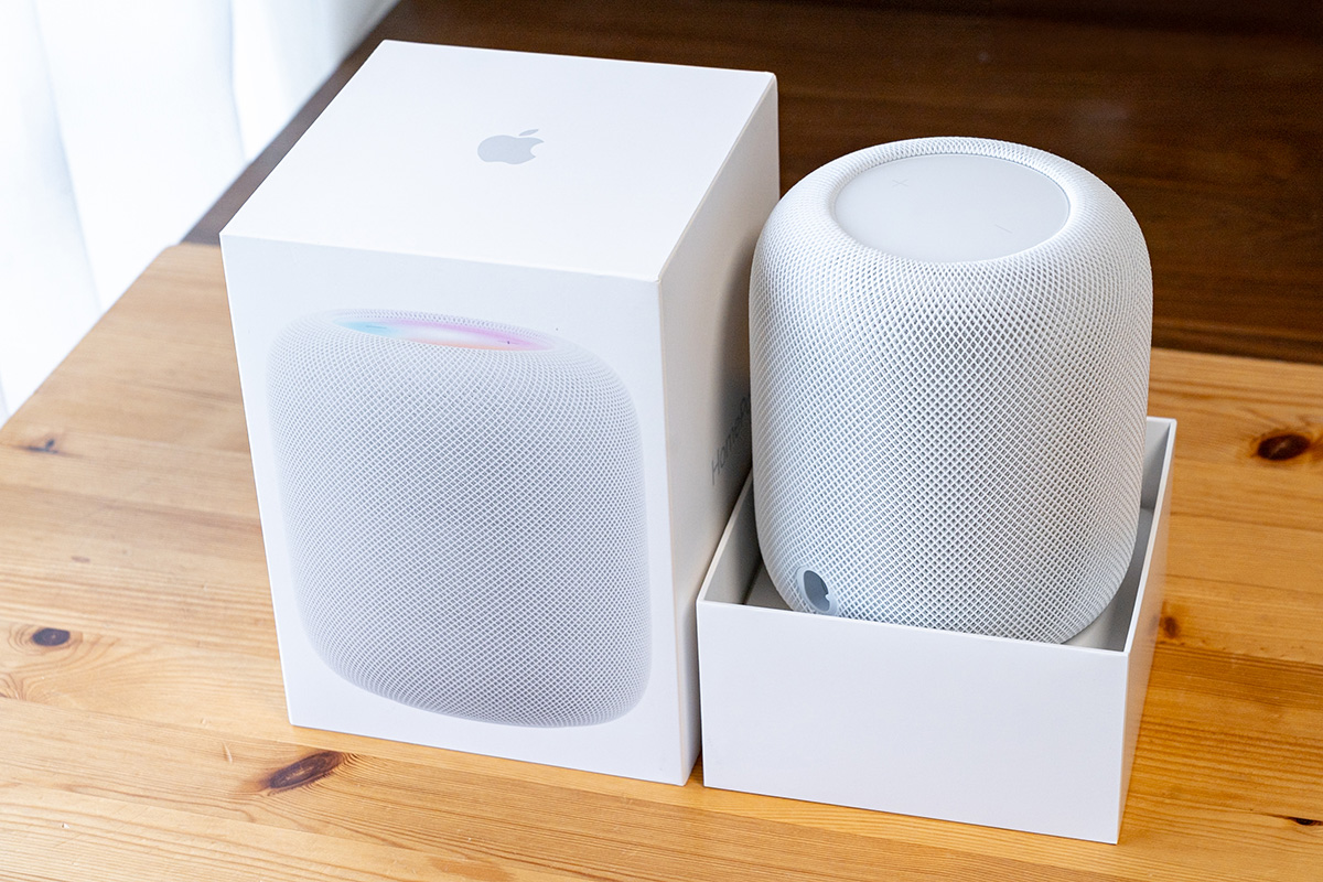 Apple HomePod（第2世代）レビュー。iPhoneとの連携が素晴らしい高音質