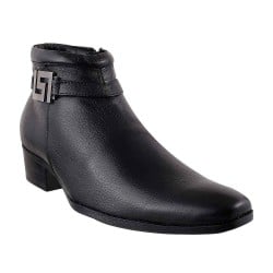 Buy Mochi Men Black Formal Boots Online | SKU: 19-2396-11-43