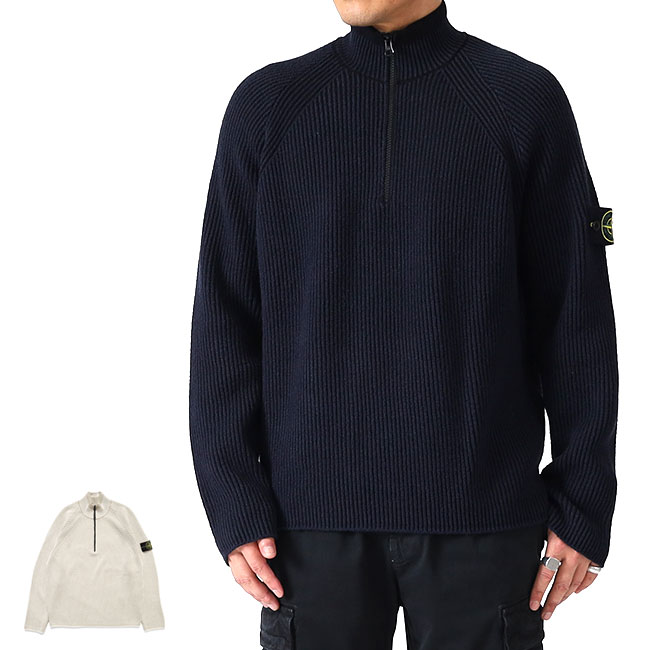STONE ISLAND ストーンアイランド ハーフジップ ニットセーター K2S15