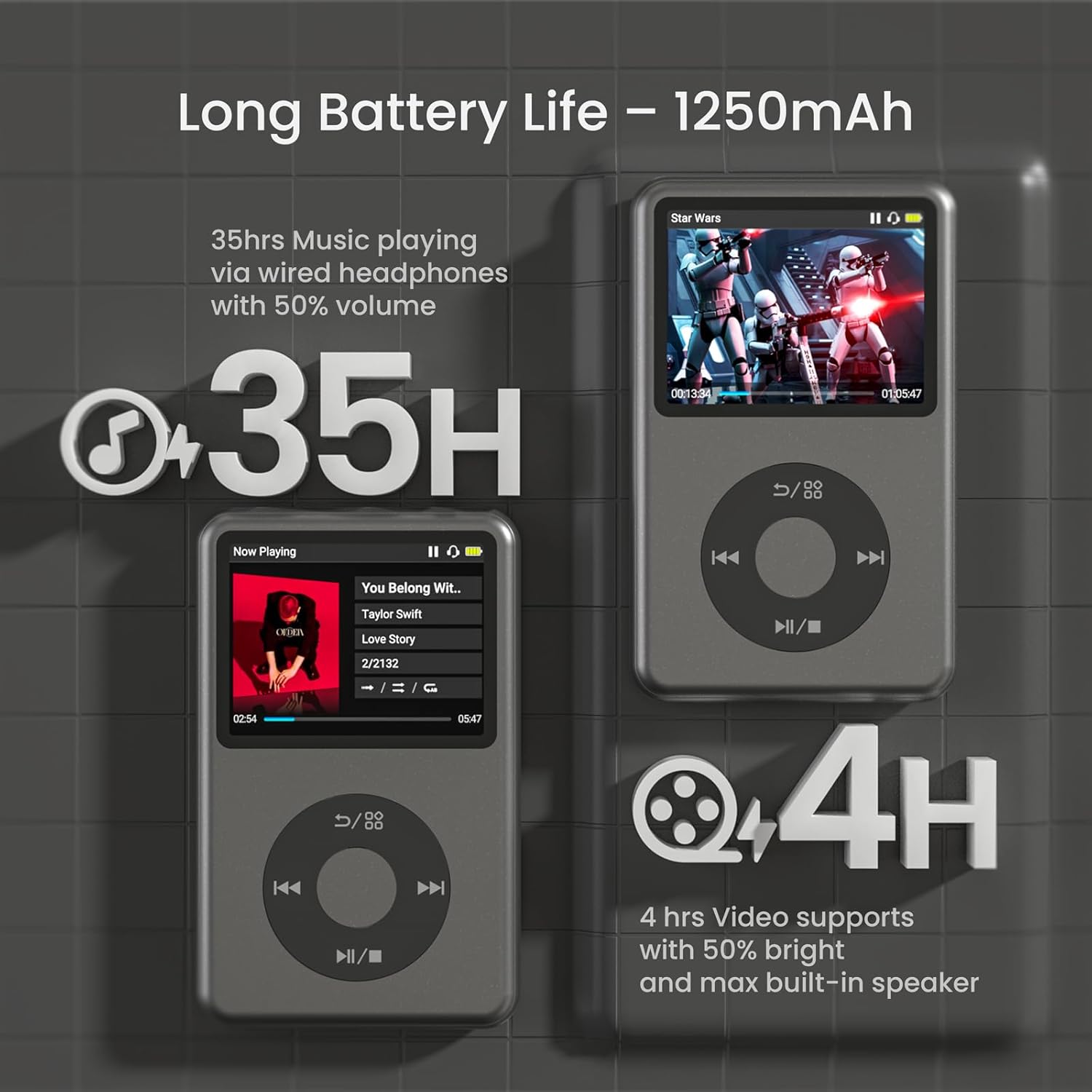 128GB ipod classic reproductor mp3 音楽プレーヤー Bluetooth