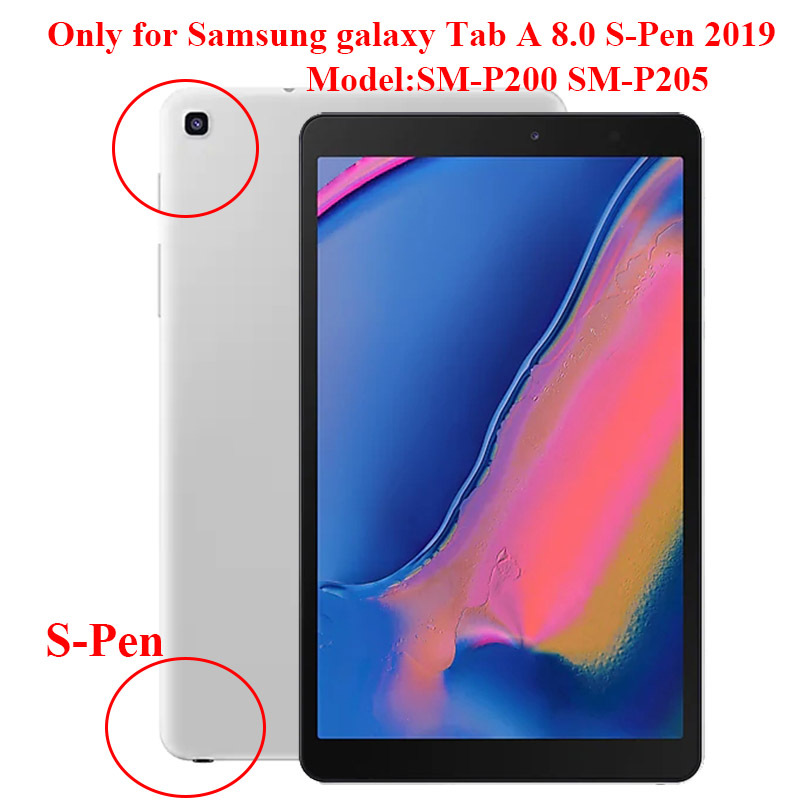 タブレットケース Samsung Galaxy Tab A 8.0 2019 S-Pen SM-P200 SM