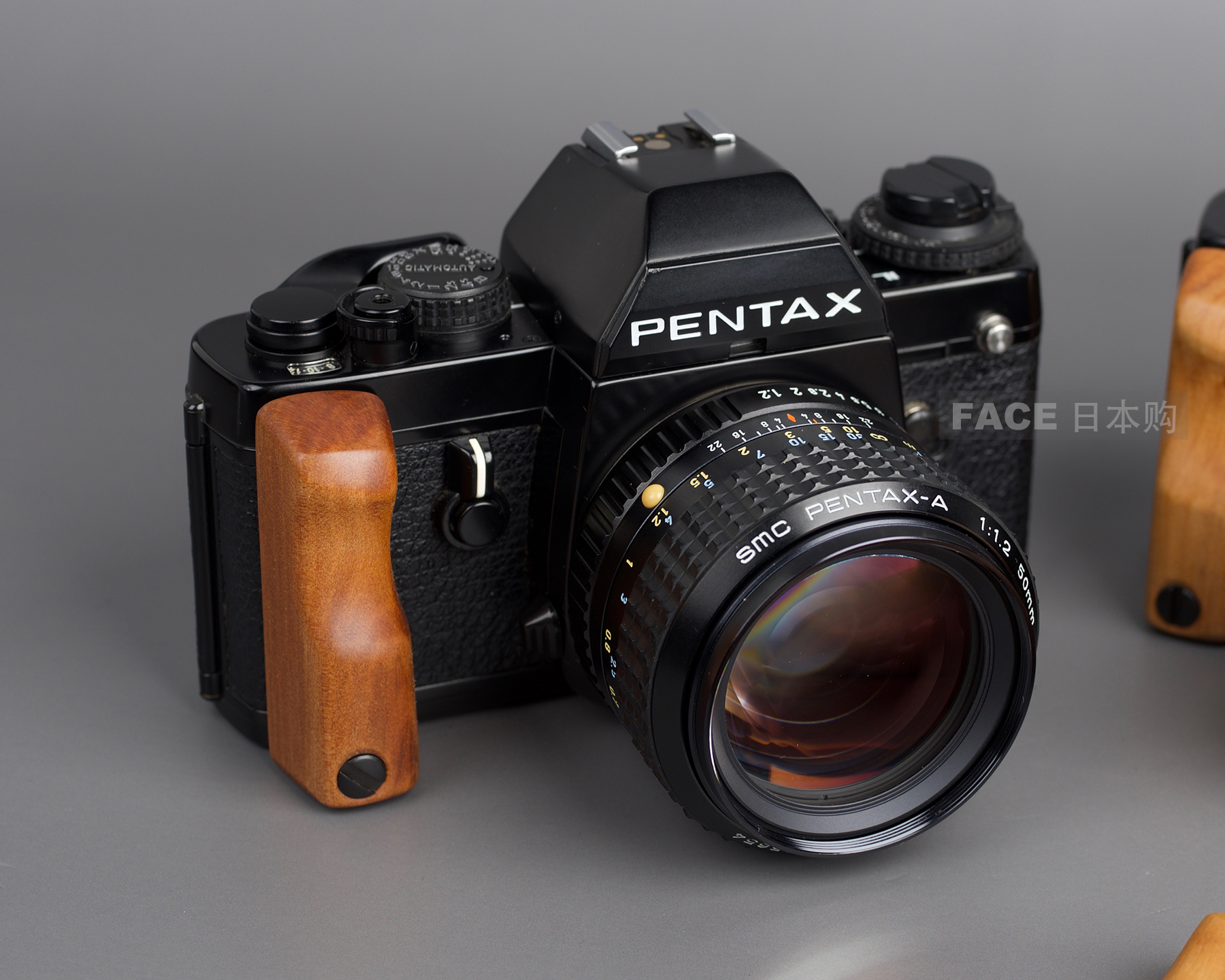 PENTAX ペンタックス LXグリップ T-874 ウォールナットウッドグレー