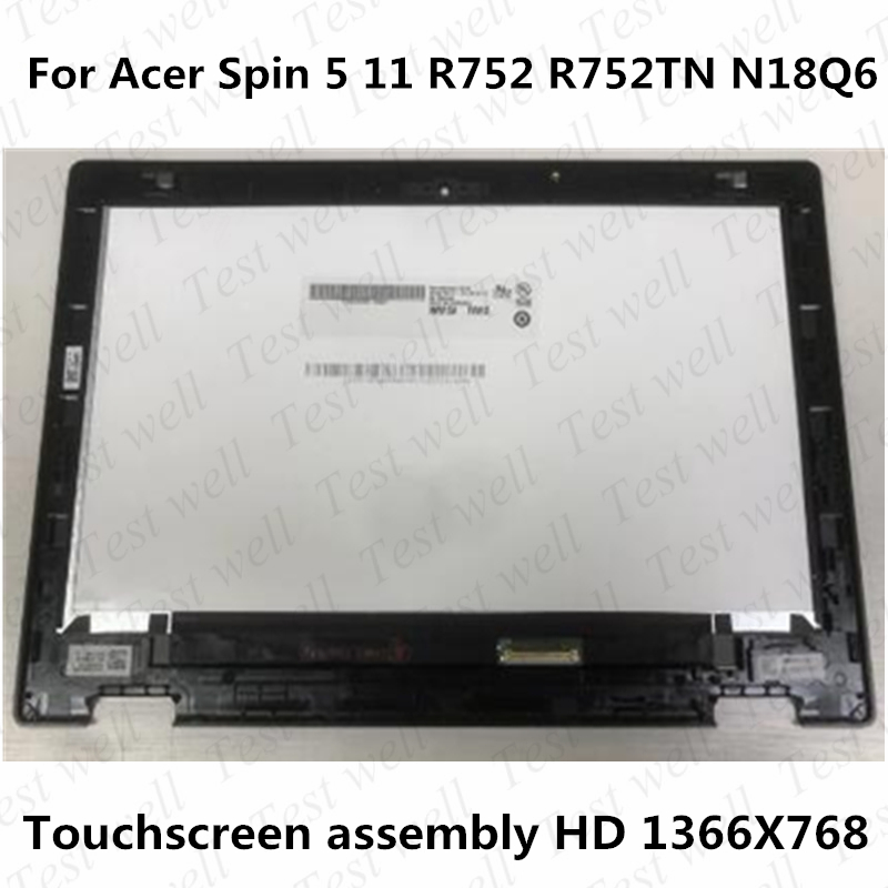 Original 11.6 inch 6M.H92N7.001 LCD assembly B116XAK01.4 for Acer