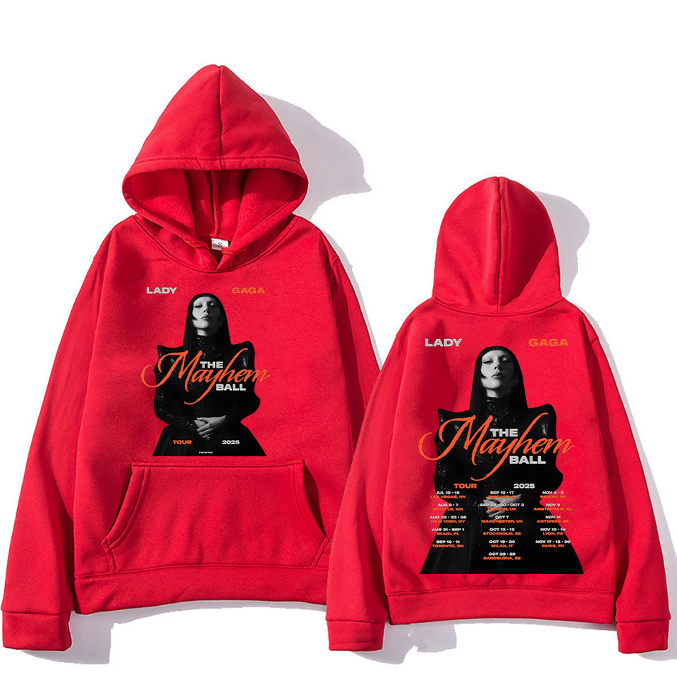 レディー・ガガメイヘムボールツアー 2025 パーカーファッション