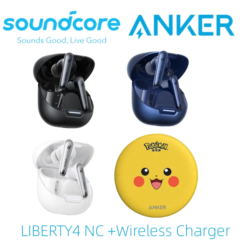 Soundcore by Anker Liberty 4 NC Wireless Noise Cancelling Earbuds