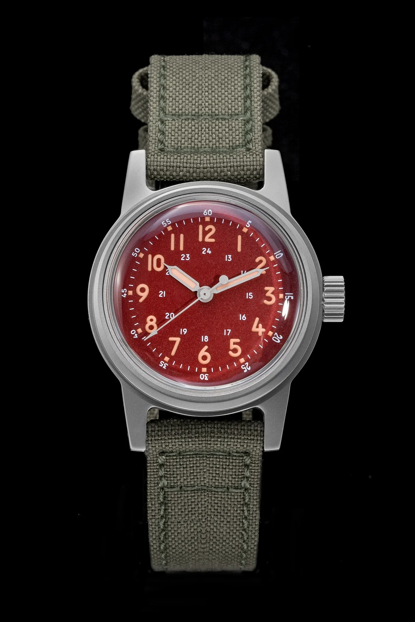 THORN Retro Military Watch 36mm Watch Made of NH35A Movement SHY
