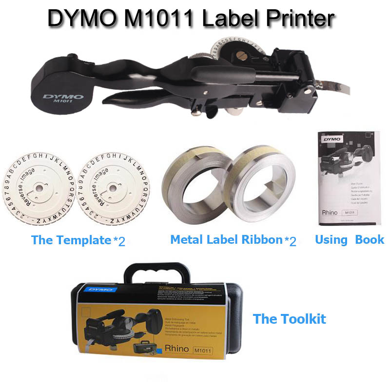 DYMO Rhino Labeller, DYMO M1011 metal tapewriter label maker