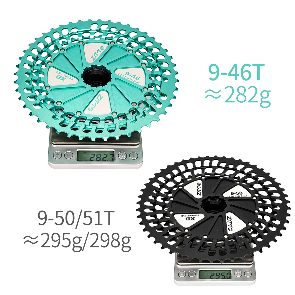 ZTTO SLR3 12s MTB CNC Cassette 9-46T 9-50T 9-51T XD 12speed