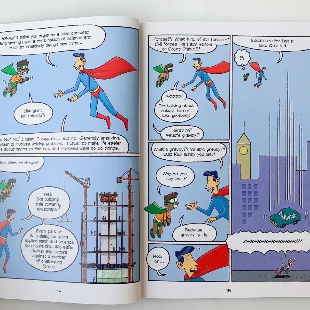 28 Books/Set Science Comics Children's Exploration Cognitive