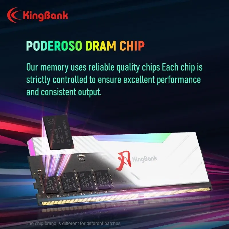 KingBank DDR5 RGB RAM 16 ギガバイト 32 ギガバイト 24 ギガバイト 48