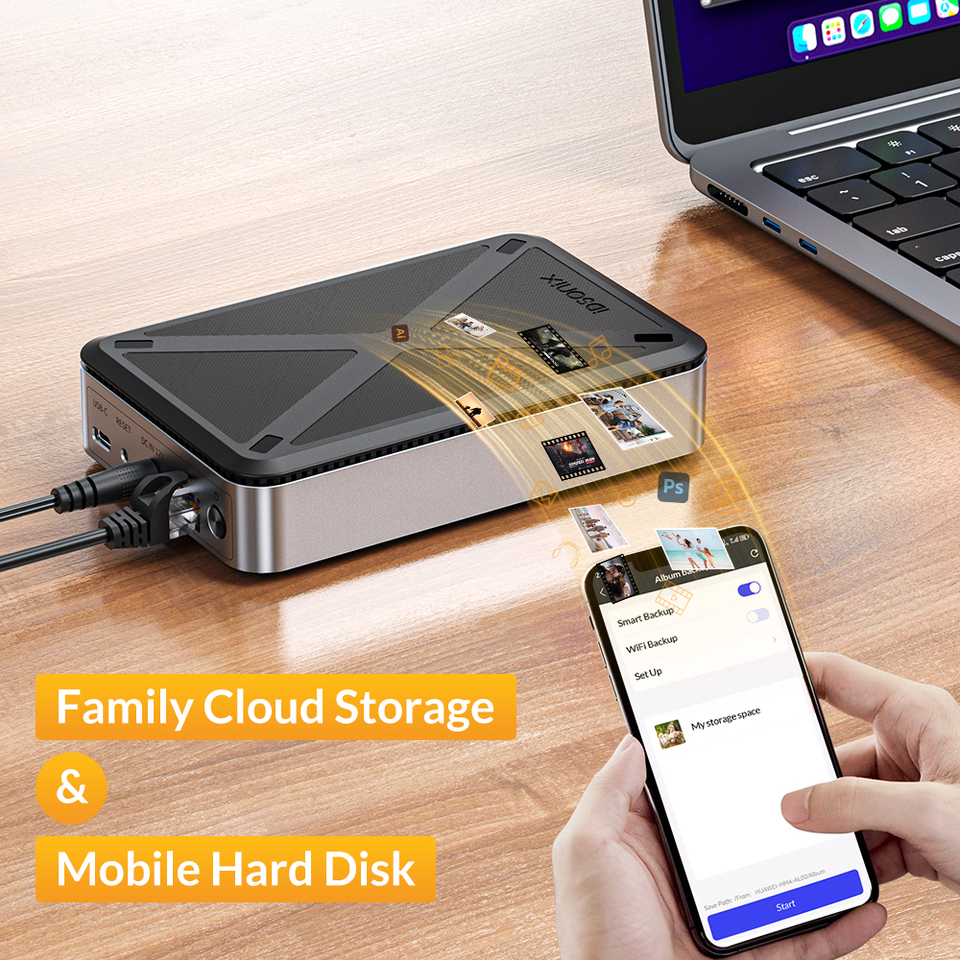 iDsonix ID25 パーソナルクラウドストレージ iDsonix ID25 & ID35