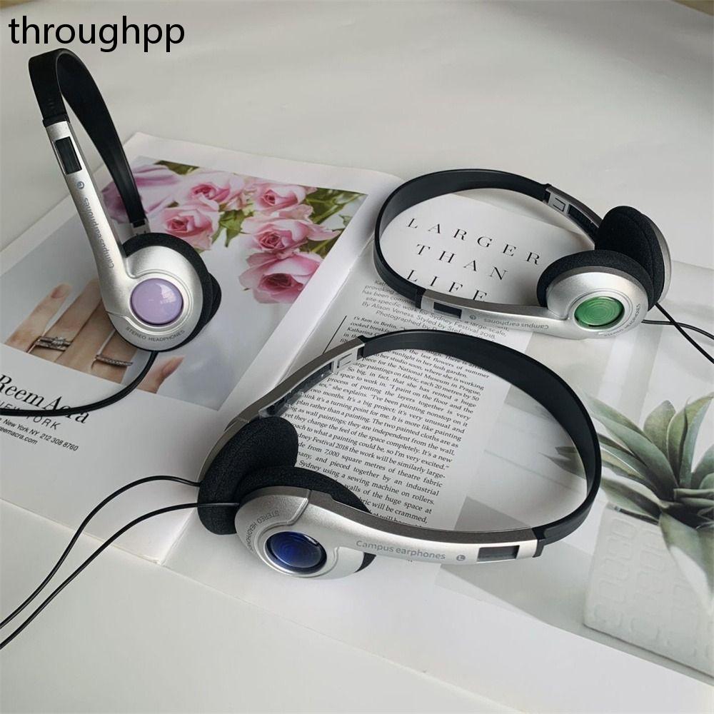 Y2K-Type c overイヤーヘッドフォン、レトロクラシックヘッドセット