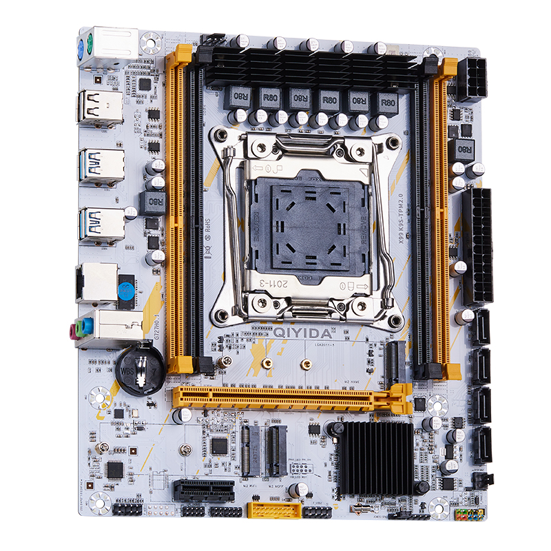 QIYIDA X99 Motherboard LGA 2011-3 Set Kit Xeon E5 2680 V4 CPU