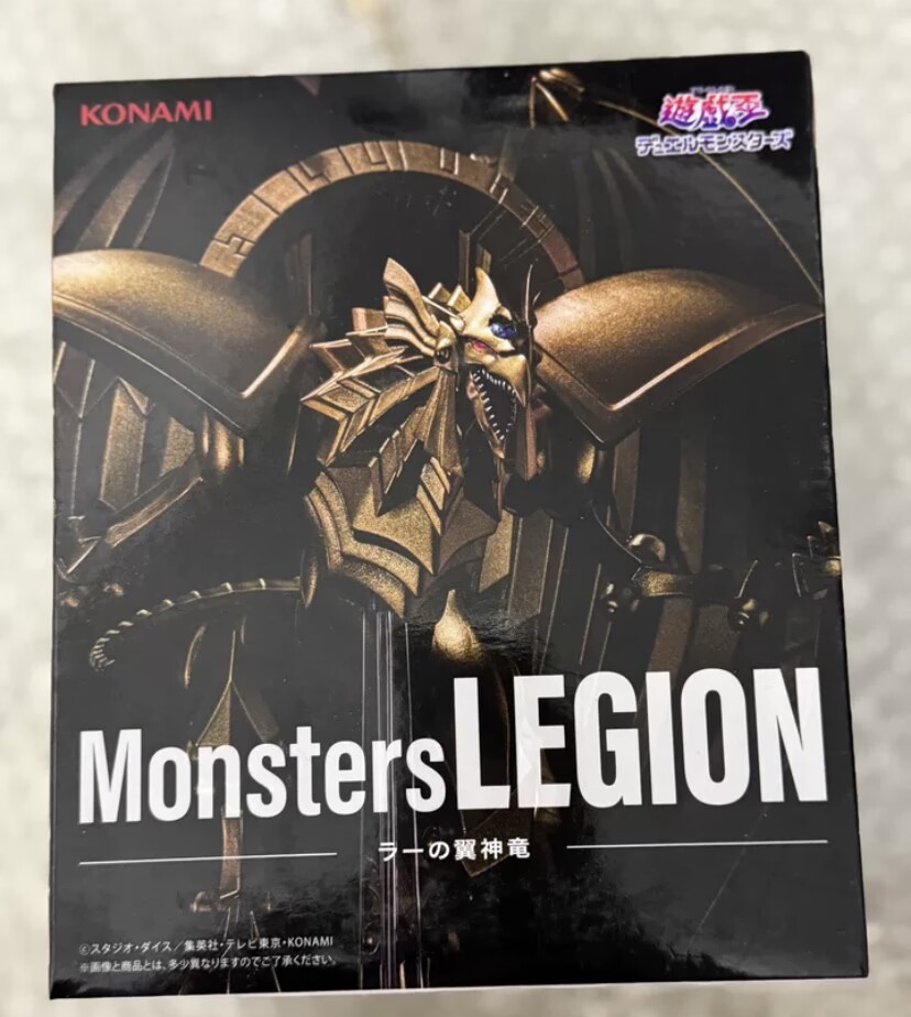 100%Original KONAMI Monsters LEGION Yu-Gi-Oh! The Winged Dragon of