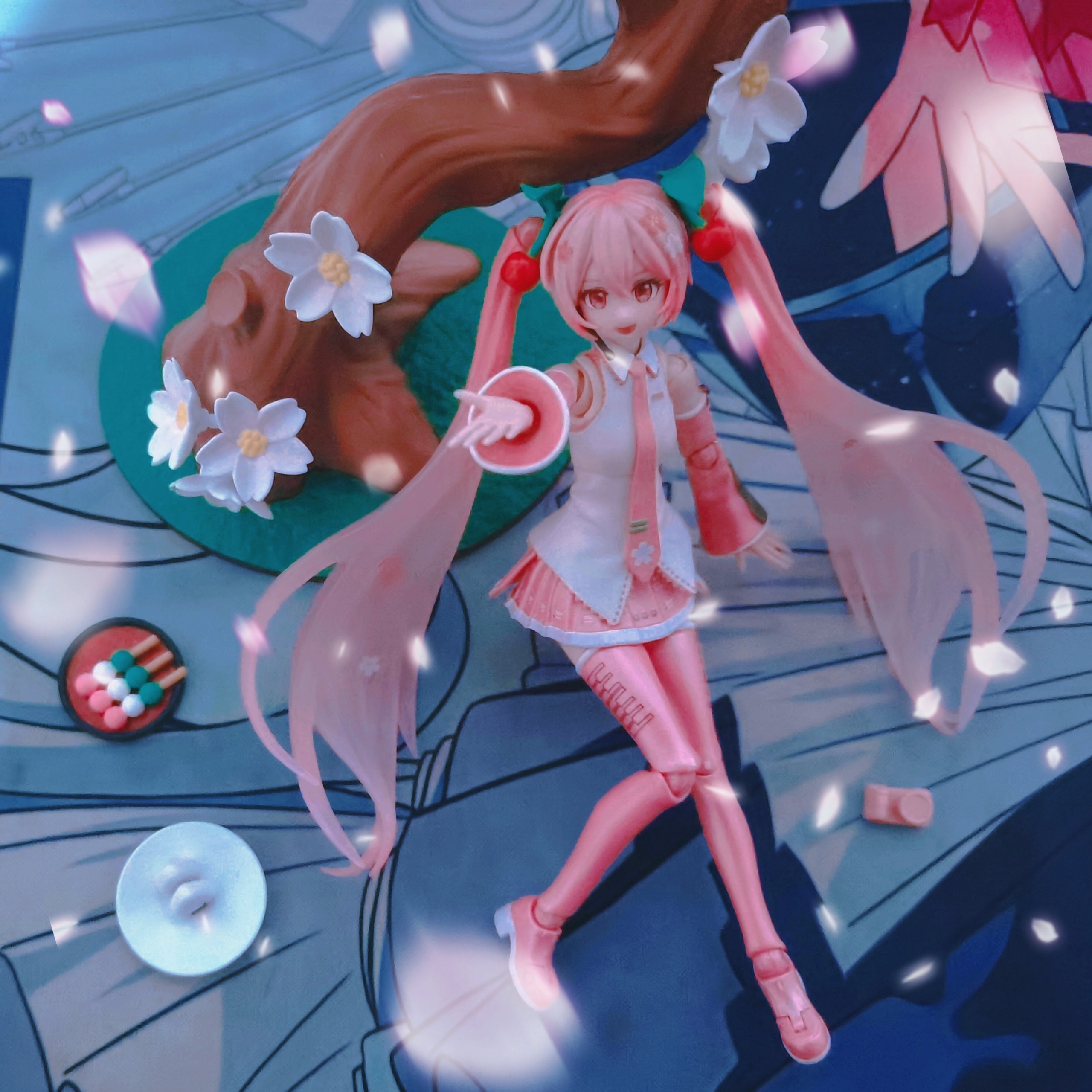 Blokees 桜ミク アクションフィギュア 初音ミク パンタスティック