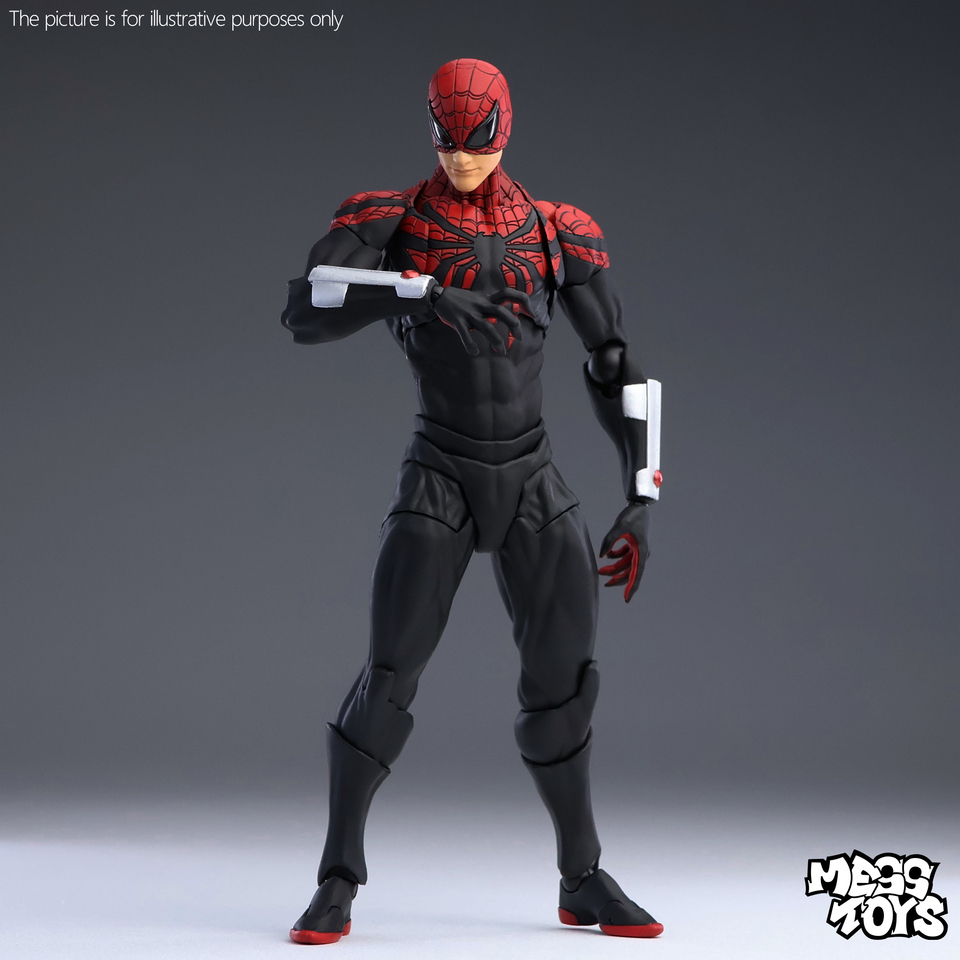 MessToys 優れたスパイダーマンフィギュア混乱おもちゃケインパーカー