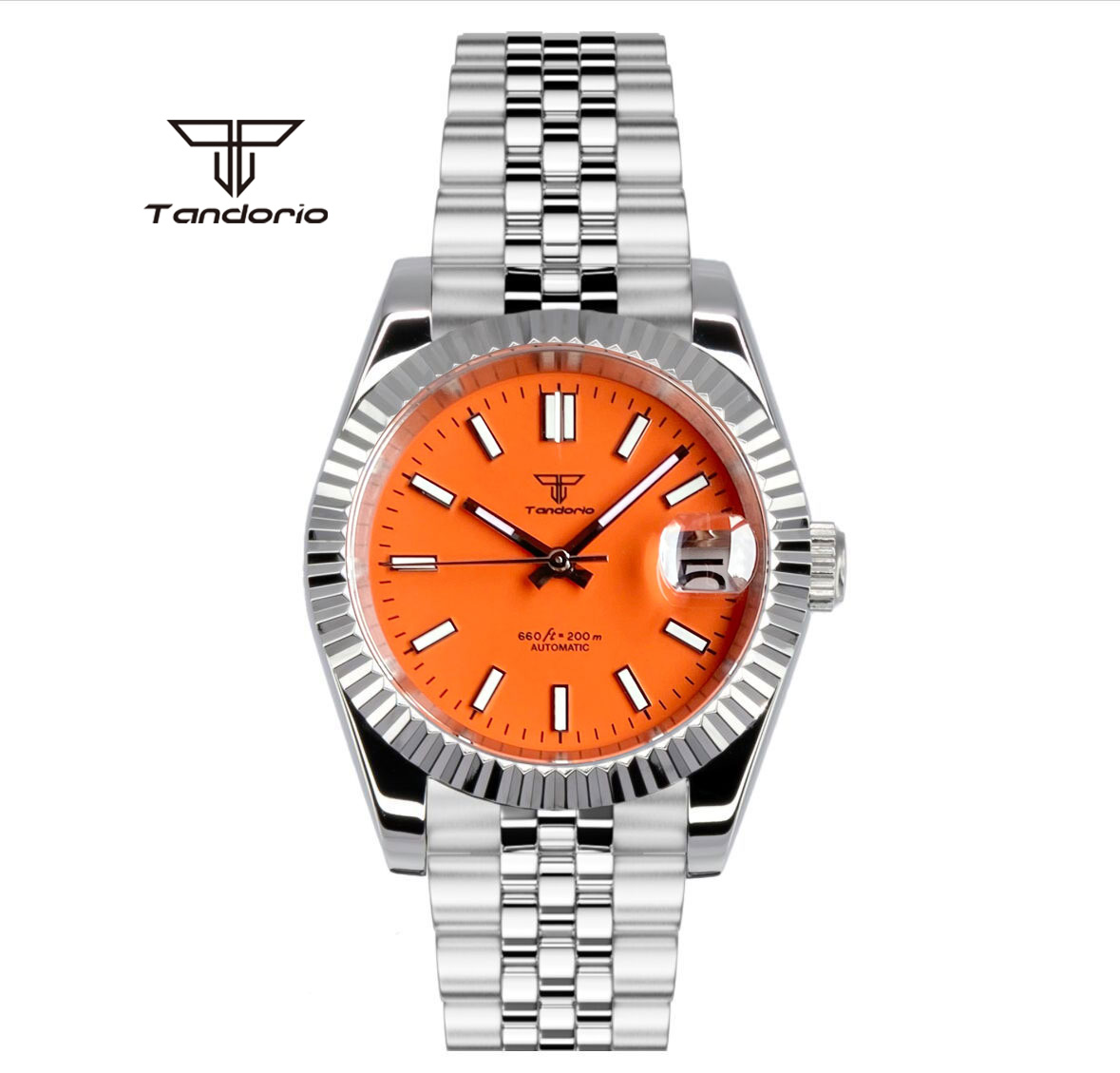 Tandorio Datejust TD136 dress NH35A 36mm/39mm Sapphire Crystal