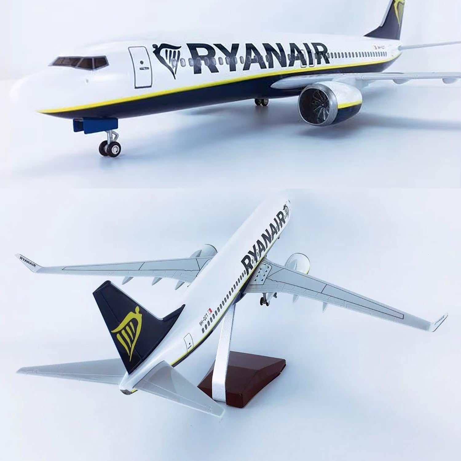 1/85 Scale 47CM Aircraft Toys 737 MAX B737 Air Ryanair Airlines