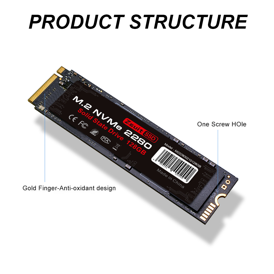 Z-suite Ssd Nvme M.2 512gb Large-capacity Notebook Hard Drive Hard