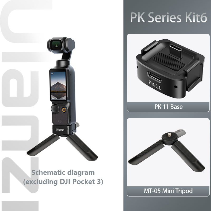 Ulanzi PK-08 PK-11 Osmo Pocket 3 Type-Cフル機能データポートミニ