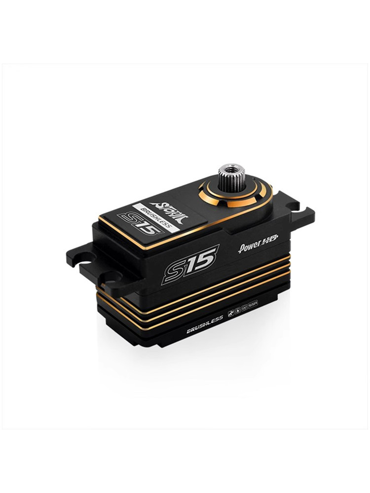 Powerhd-ストームs15サーボモーター,デジタルメタルブラシレス,rc