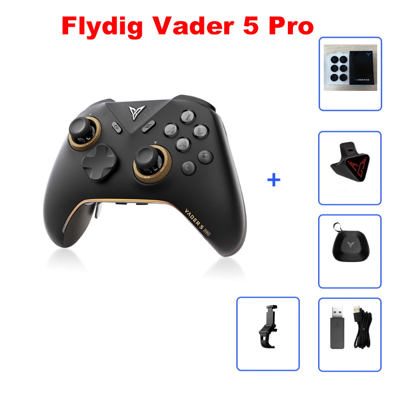 Flydigi Vader 5 Pro Wireless Bluetooth Gamepad Controller For PC