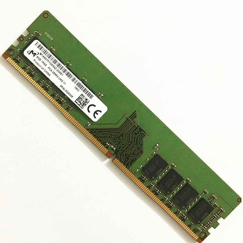 ミクロン-ddr4グラム8GB,1rx8,PC4-2666v-UA2-11 udimm,ddr4,2666mhz