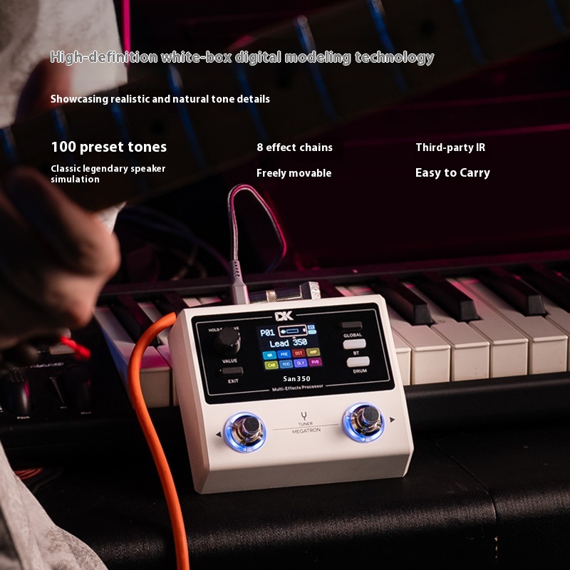 DK iE-350 MEGATRON Electric Guitar Integrated Effect Rechargeable