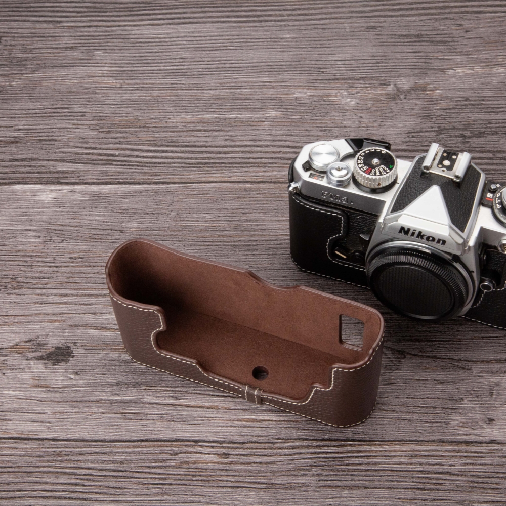 ニコンFM3Aケースフィルムカメラ本革牛革バッグレザーカメラハーフ