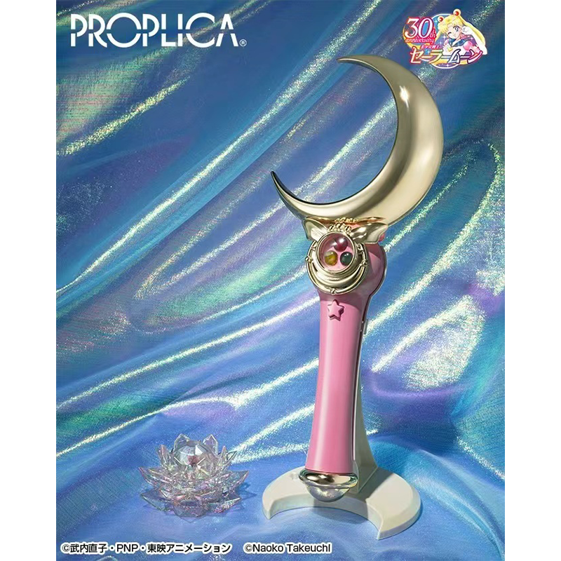 バンダイ-セーラームーン,スター,ムーンスティック,シルバークリスタル