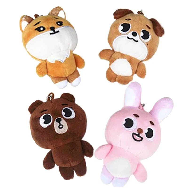 Kpop Day 6 Denimalz Plush Keychain Cartoon Jae SungJin YoungK